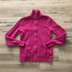 Ralph Lauren Pink Turtleneck Sweater